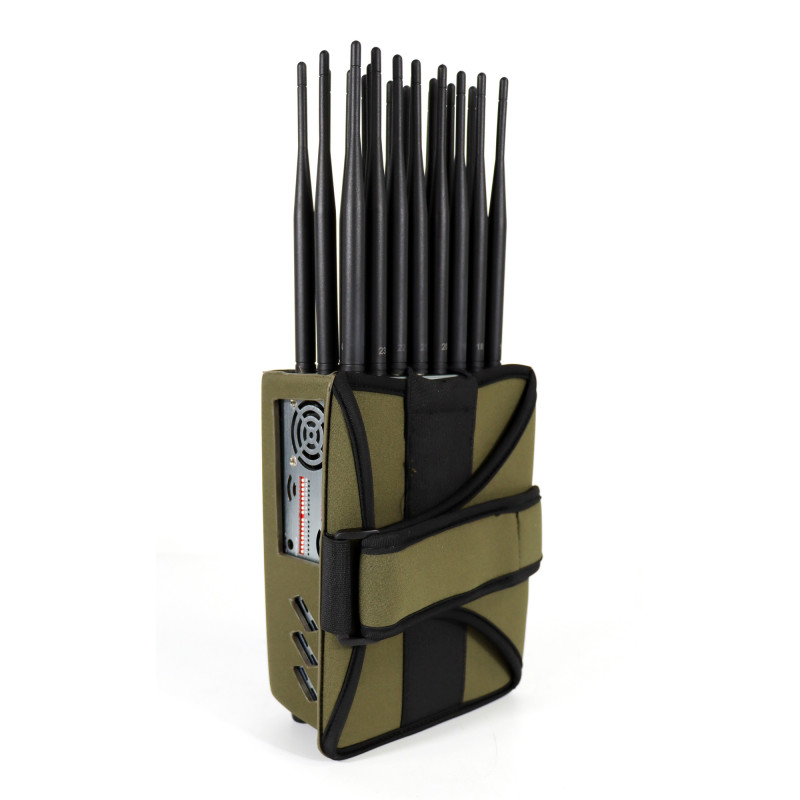 World First 24 Antennas 5G Cellphone Signal Jammer 2G 3G 4G 5G WiFi GPS UHF VHF 24 Watts Jamming up to 25m Spy Gadgets Blocker World First 24 Antennas 5G Cellphone Signal Jammer 2G 3G 4G 5G WiFi GPS UHF VHF 24 Watts Jamming up to 25m Spy Gadgets Blocker