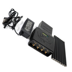 High power 8 antennas portable cell phone Jammer 8 Bands 2/3/4glte/5g Cellphones Wi-Fi/GPS/Lojack Signal Spy Gadgets Blocker