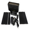 18 Bands All Signal Jammer Spy Gadgets Professional Listening GPS Signal Jammer UHF VHF 18-Watt Jamming Distance up to 25 Meters