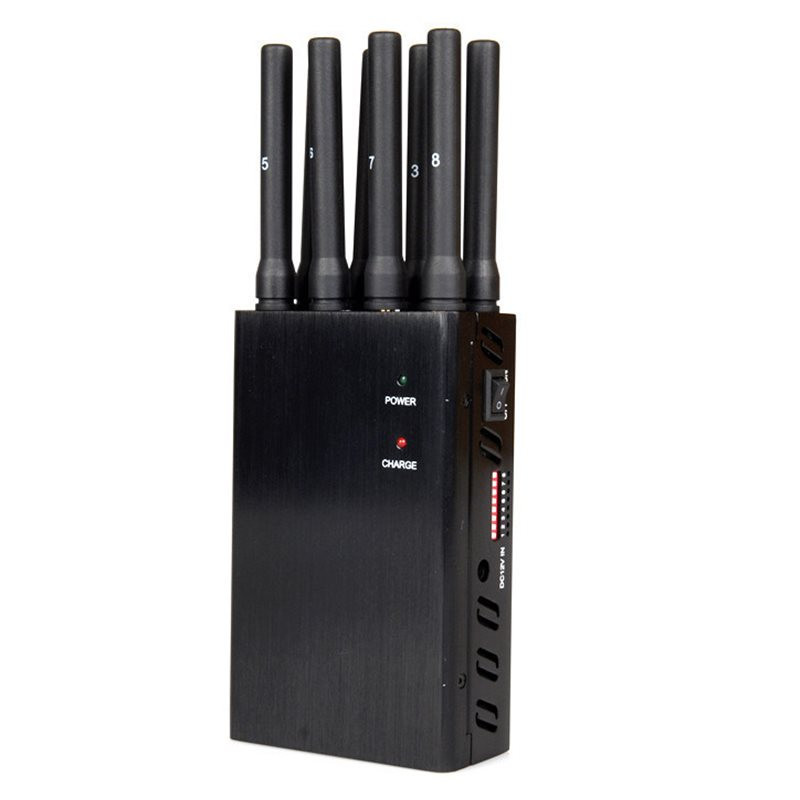 8 Antennas Portable Powerful Wave Jammer Signal Blocker All Mobile Phone 2G,3G,4G 5G signal and WIFI 2.4G GPSL1 Blocker 8 Antennas Portable Powerful Wave Jammer Signal Blocker All Mobile Phone 2G,3G,4G 5G signal and WIFI 2.4G GPSL1 Blocker