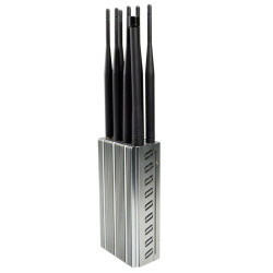 8 Antennas Portable Jammer Hacking Gadget All Mobile Phone 2G,3G,4G 5G Signal LOJACK WI FI 2.4G GPSL1 Wireless Spy Camera Jammer