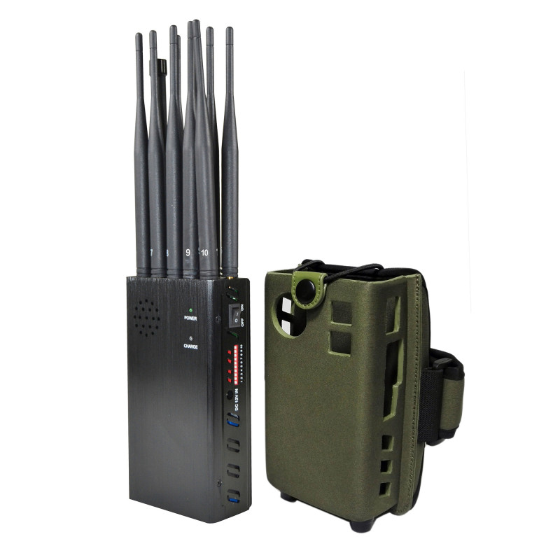 10 Antennas Portable Mobile Phone 3G 4G Jammer LOJACK GPS WiFi Signal Blocker Hacking Spy Gadget Jamming up to 20m All Signal 10 Antennas Portable Mobile Phone 3G 4G Jammer LOJACK GPS WiFi Signal Blocker Hacking Spy Gadget Jamming up to 20m All Signal