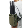 10 Antennas Portable Mobile Phone 3G 4G Jammer LOJACK GPS WiFi Signal Blocker Hacking Spy Gadget Jamming up to 20m All Signal 10 Antennas Portable Mobile Phone 3G 4G Jammer LOJACK GPS WiFi Signal Blocker Hacking Spy Gadget Jamming up to 20m All Signal